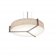 AFX Lighting, Inc. APP1932MBWG-JT - Apex 21'' Med Base Pendant - SN w/ JT & WG