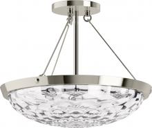 Kohler Lighting 29374-SF03B-SNL - ARENDELA® 3 LIGHT SEMI FLUSH MOUNT