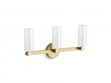 Kohler Lighting 35874-SC03-2GL - Crue Three-Light Sconce