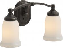 Kohler Lighting 11422-2BZ - BANCROFT® DOUBLE SCONCE