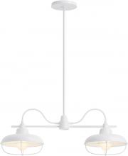 Kohler Lighting 23660-CH02-WHL - MODERN FARM 2 LIGHT LINEAR CHANDELIER