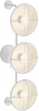 Kohler Lighting 23665-SC03-WHL - MODERN FARM 3 LIGHT SCONCE