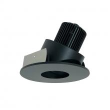 Nora NIO-4RPHA35XBB/10 - 4" Iolite LED Round Adjustable Pinhole, 1000lm / 14W, 3500K, Black Pinhole / Black Flange