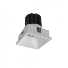 Nora NIO-4STLNDC30XMPW/10 - 4" Iolite LED Square Trimless Downlight, 1000lm / 14W, 3000K, Matte Powder White Finish