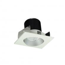 Nora NIOB-2SC50XHW/10 - 2" Iolite LED Square Adjustable Cone Reflector, 1000lm / 14W, 5000K, Haze Reflector / White