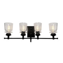 Artcraft AC11594BK - Castara 4 Light Wall Light AC11594BK