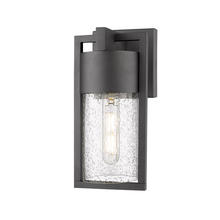 Artcraft AC9140BK - Bond 1-Light Outdoor Wall Light