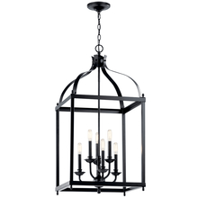  42568BK - Foyer Chandelier 6Lt