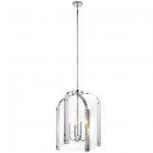 Kichler 52024CH - Pytel™ 4 Light Foyer Pendant Chrome