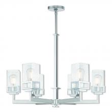 Livex Lighting 40596-05 - 6 Lt CH Chandelier