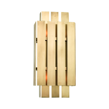 Livex Lighting 52041-08 - 2 Lt Natural Brass ADA Wall Sconce