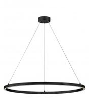 Lark 83465BK - Large Single Tier Chandelier