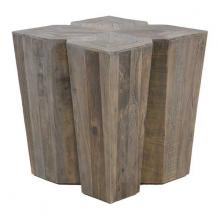 GABBY SCH-153875 - Arthur Side Table, Vintage Gray Elm, 22"H (SCH-153875 )