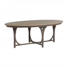GABBY SCH-160360 - Shannon Dining Table, White Washed Oak Top, Charcoal, 84"W (SCH-160360 )