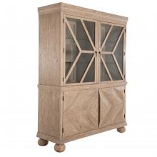 GABBY SCH-170250 - Delmont Cabinet, Blonde Natural, Antique Bronze, 68.25"W (SCH-170250 )