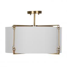 GABBY SCH-170560 - Theresa Semi-Flush Mount - Brass