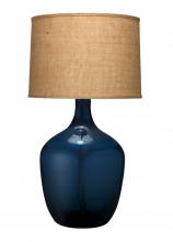 Jamie Young Co. 1PLUM-XLBL - Plum Jar Table Lamp, 1-Light, Blue, 33.5"H 1PLUM-XLBL