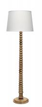 Jamie Young Co. 1REVO-FLBW - Revolution Floor Lamp, 1-Light, Natural, 62.5"H 1REVO-FLBW