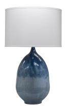 Jamie Young Co. 1TWIL-TLBL - Twilight Table Lamp, 1-Light, Blue, 34.75"H 1TWIL-TLBL