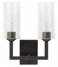 Jamie Young Co. 4LINE-DBOB - Linear Wall Sconce, Oil-Rubbed Bronze, 12"W 4LINE-DBOB