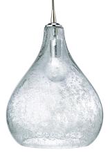 Jamie Young Co. 5CURV-LGCL - Curved Pendant, Clear , 13"W 5CURV-LGCL