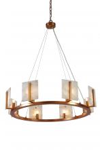 Jamie Young Co. 5HALO-LGWH - Halo Chandelier, Brass, 33"W 5HALO-LGWH