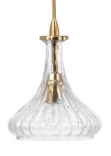 Jamie Young Co. 5ISAB-CLBR - Isabella Pendant, Clear , 7"W 5ISAB-CLBR