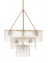 Jamie Young Co. 5PERI-CHAB - Perignon Chandelier, Brass, 25"W 5PERI-CHAB