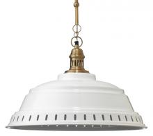 Jamie Young Co. 5PROV-PDWH - Provisions Pendant, White, 20.5"W 5PROV-PDWH