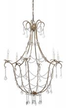 Jamie Young Co. 5SCAR-CHAM - Scarlett Chandelier, Champagne, 33.5"W 5SCAR-CHAM