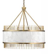 Jamie Young Co. 5UPSA-ABAL - Upsala Chandelier, Brass, 32.25"W 5UPSA-ABAL