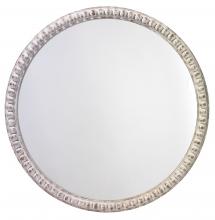 Jamie Young Co. 7AUDR-MIWH - Audrey Mirror, White, 30"W 7AUDR-MIWH