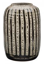 Jamie Young Co. 7BARN-BEBK - Barnaby Vase, Beige, 9.5"W 7BARN-BEBK