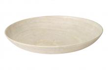 Jamie Young Co. 7MARB-XLWH - Marble Bowl, White, 24"W 7MARB-XLWH