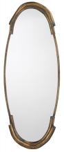 Jamie Young Co. 7MARG-MIAB - Margaux Mirror, Antique Brass, 17"W 7MARG-MIAB