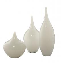 Jamie Young Co. 7NYMP-VAWH - Nymph Vase, White, 8"W 7NYMP-VAWH