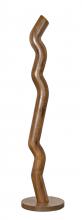 Noir AC047 - Licorice Sculpture, Dark Walnut, 18"W AC047