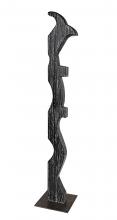 Noir AC152CB - Balper Sculpture, Cinder Black, 12"W AC152CB