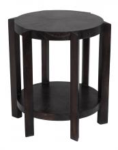 Noir AE-81SR - Yuhuda Small Side Table, Sombre Finish