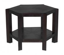 Noir AE-82SR - Yehuda Large Side Table, Sombre Finish