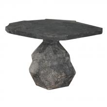 Noir AM-318BM - Rind Table, Black Marble