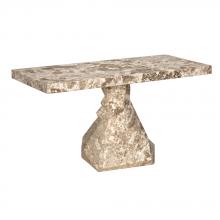 Noir AM-319WM - Tilden Console, White Marble