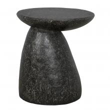 Noir AR-301BF - Kurokawa Side Table, Black Fiber Cement, 22"H AR-301BF