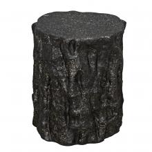 Noir AR-304BF - Damono Side Table, Black Fiber Cement, 18.5"H AR-304BF