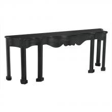 Noir GCON128HB - Estate Console Hand Rubbed Black