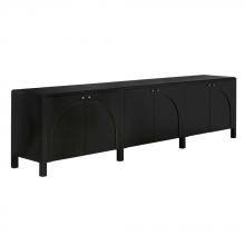 Noir GCON386HB-XL - Weston Sideboard XL, HB w Light Brown Trim