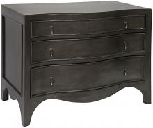 Noir GDRE191P - Brentford Dresser, 3-Drawer, Pale, 40"W GDRE191P