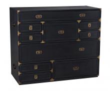 Noir GDRE249P - Charles Chest, 10-Drawer, Pale, 48"W GDRE249P