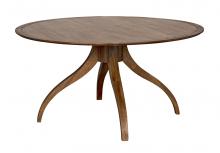 Noir GTAB495DW - Vera Dining Table, Dark Walnut, 60"W (GTAB495DW )