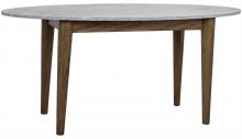 Noir GTAB524DW - Surf Dining Table, Dark Walnut Base, 66"W (GTAB524DW )